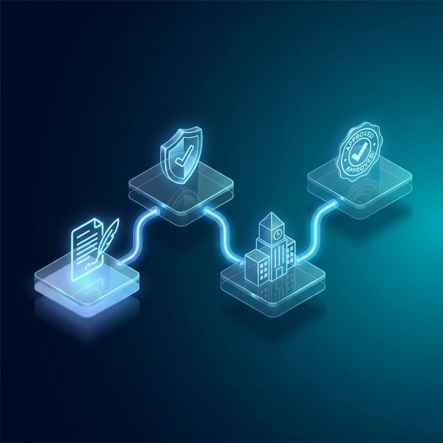 Infográfico: Ciclo de Vida do Contrato Social (Redação > DB-e > Junta > Alvará)